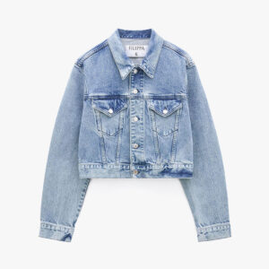 Men's Classic Denim Jacket-Motorcycle Edition